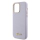 Husa pentru iPhone 15 Pro Max - Guess Glitter Glossy Script (GUHCP15XPGMCSL) - Light Purple