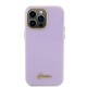 Husa pentru iPhone 15 Pro Max - Guess Glitter Glossy Script (GUHCP15XPGMCSL) - Light Purple