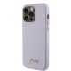 Husa pentru iPhone 15 Pro Max - Guess Glitter Glossy Script (GUHCP15XPGMCSL) - Light Purple