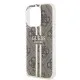Husa pentru iPhone 15 Pro Max - Guess Hardcase IML 4G Gold Stripe (GUHCP15XH4PSEGW) - Brown Husa pentru iPhone 15 Pro Max - Guess Hardcase IML 4G Gold Stripe (GUHCP15XH4PSEGW) - Brown
