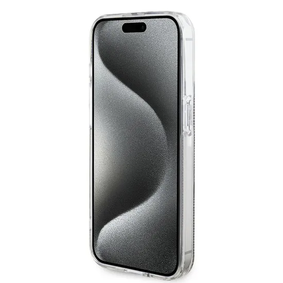 Husa pentru iPhone 15 Pro Max - Guess Hardcase IML 4G Gold Stripe (GUHCP15XH4PSEGW) - Brown Husa pentru iPhone 15 Pro Max - Guess Hardcase IML 4G Gold Stripe (GUHCP15XH4PSEGW) - Brown