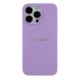 Husa pentru iPhone 15 Pro Max - Guess Saffiano MagSafe (GUHMP15XPSAHMCU) - Purple