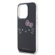 Husa pentru iPhone 15 Pro Max - Hello Kitty Hardcase IML Kitty Face (HKHCP15XHKHLK) - Black