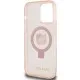 Husa pentru iPhone 15 Pro Max - Hello Kitty Hardcase Ring Stand Glitter Electrop Logo MagSafe (HKHMP15XHRSGEP) - Pink Husa pentru iPhone 15 Pro Max - Hello Kitty Hardcase Ring Stand Glitter Electrop Logo MagSafe (HKHMP15XHRSGEP) - Pink