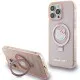 Husa pentru iPhone 15 Pro Max - Hello Kitty Hardcase Ring Stand Glitter Electrop Logo MagSafe (HKHMP15XHRSGEP) - Pink Husa pentru iPhone 15 Pro Max - Hello Kitty Hardcase Ring Stand Glitter Electrop Logo MagSafe (HKHMP15XHRSGEP) - Pink