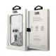 Husa pentru iPhone 15 Pro Max - Karl Lagerfeld Hardcase Liquid Glitter (KLHCP15XLKKNSK) - Transparent Ikonik