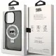 Husa pentru iPhone 15 Pro Max - Karl Lagerfeld Hardcase Ring Stand MagSafe (KLHMP15XHMRSKHK) - Karl Head Husa pentru iPhone 15 Pro Max - Karl Lagerfeld Hardcase Ring Stand MagSafe (KLHMP15XHMRSKHK) - Karl Head