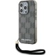 Husa pentru iPhone 15 Pro Max - Karl Lagerfeld IML Luxury (KLHCP15XHKDPNSK) - Mono KL Pattern&Cord