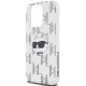 Husa pentru iPhone 15 Pro Max - Karl Lagerfeld IML Luxury (KLHCP15XHKLPCHT) - Transparent Choupette Head&Monogram