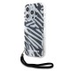 Husa pentru iPhone 15 Pro Max - Karl Lagerfeld IML Luxury (KLHCP15XHZBPKCCK) - Zebra Pattern&Cord