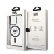 Husa pentru iPhone 15 Pro Max - Karl Lagerfeld IML MagSafe (KLHMP15XHCHNOTK) - Transparent Choupette`s Head