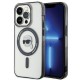 Husa pentru iPhone 15 Pro Max - Karl Lagerfeld IML MagSafe (KLHMP15XHKHNOTK) - Transparent Karl`s Head