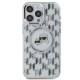 Husa pentru iPhone 15 Pro Max - Karl Lagerfeld IML MagSafe (KLHMP15XHMCKMHT) - Clear Monogram Karl&Choupette Head