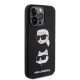 Husa pentru iPhone 15 Pro Max - Karl Lagerfeld Silicone (KLHCP15XSDHKCNK) - Karl&Choupette Head