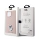 Husa pentru iPhone 15 Pro Max - Karl Lagerfeld Silicone (KLHCP15XSMHCNPP) - Pink Choupette Metal Pin