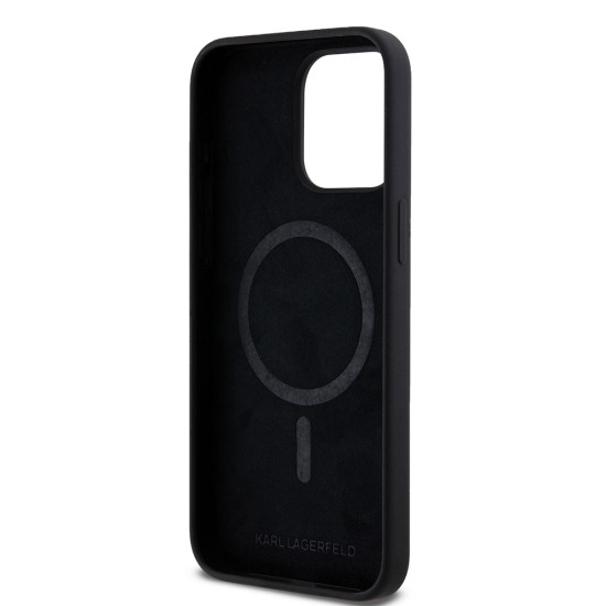 Husa pentru iPhone 15 Pro Max - Karl Lagerfeld Silicone MagSafe (KLHMP15XSCHPPLK) - Choupette Head Husa pentru iPhone 15 Pro Max - Karl Lagerfeld Silicone MagSafe (KLHMP15XSCHPPLK) - Choupette Head