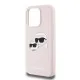 Husa pentru iPhone 15 Pro Max - Karl Lagerfeld Silicone MagSafe (KLHMP15XSKCHPPLP) - Pink Karl&Choupette Husa pentru iPhone 15 Pro Max - Karl Lagerfeld Silicone MagSafe (KLHMP15XSKCHPPLP) - Pink Karl&Choupette