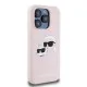 Husa pentru iPhone 15 Pro Max - Karl Lagerfeld Silicone MagSafe (KLHMP15XSKCHPPLP) - Pink Karl&Choupette Husa pentru iPhone 15 Pro Max - Karl Lagerfeld Silicone MagSafe (KLHMP15XSKCHPPLP) - Pink Karl&Choupette