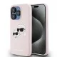 Husa pentru iPhone 15 Pro Max - Karl Lagerfeld Silicone MagSafe (KLHMP15XSKCHPPLP) - Pink Karl&Choupette Husa pentru iPhone 15 Pro Max - Karl Lagerfeld Silicone MagSafe (KLHMP15XSKCHPPLP) - Pink Karl&Choupette