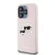 Husa pentru iPhone 15 Pro Max - Karl Lagerfeld Silicone MagSafe (KLHMP15XSKCHPPLP) - Pink Karl&Choupette Husa pentru iPhone 15 Pro Max - Karl Lagerfeld Silicone MagSafe (KLHMP15XSKCHPPLP) - Pink Karl&Choupette