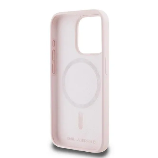 Husa pentru iPhone 15 Pro Max - Karl Lagerfeld Silicone MagSafe (KLHMP15XSKCHPPLP) - Pink Karl&Choupette Husa pentru iPhone 15 Pro Max - Karl Lagerfeld Silicone MagSafe (KLHMP15XSKCHPPLP) - Pink Karl&Choupette