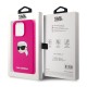 Husa pentru iPhone 15 Pro Max - Karl Lagerfeld Silicone MagSafe (KLHMP15XSKHPPLF) - Fuchsia Karl`s Head Husa pentru iPhone 15 Pro Max - Karl Lagerfeld Silicone MagSafe (KLHMP15XSKHPPLF) - Fuchsia Karl`s Head