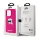 Husa pentru iPhone 15 Pro Max - Karl Lagerfeld Silicone MagSafe (KLHMP15XSKHPPLF) - Fuchsia Karl`s Head Husa pentru iPhone 15 Pro Max - Karl Lagerfeld Silicone MagSafe (KLHMP15XSKHPPLF) - Fuchsia Karl`s Head