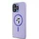 Husa pentru iPhone 15 Pro Max - Karl Lagerfeld Silicone Ring MagSafe (KLHMP15XSCMKCRHU) - Purple Karl&Choupette Head Husa pentru iPhone 15 Pro Max - Karl Lagerfeld Silicone Ring MagSafe (KLHMP15XSCMKCRHU) - Purple Karl&Choupette Head