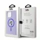 Husa pentru iPhone 15 Pro Max - Karl Lagerfeld Silicone Ring MagSafe (KLHMP15XSCMKCRHU) - Purple Karl&Choupette Head Husa pentru iPhone 15 Pro Max - Karl Lagerfeld Silicone Ring MagSafe (KLHMP15XSCMKCRHU) - Purple Karl&Choupette Head