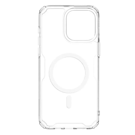 Husa pentru iPhone 15 Pro Max - Nillkin Nature TPU MagSafe Case - Transparent