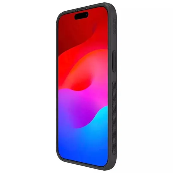 Husa pentru iPhone 15 Pro Max - Nillkin Super Frosted Shield Pro - Black Husa pentru iPhone 15 Pro Max - Nillkin Super Frosted Shield Pro - Black