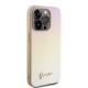Husa pentru iPhone 15 Pro Max - Saffiano Iridescent Script (GUHCP15XPSAIRSD) - Gold Husa pentru iPhone 15 Pro Max - Saffiano Iridescent Script (GUHCP15XPSAIRSD) - Gold
