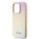 Husa pentru iPhone 15 Pro Max - Saffiano Iridescent Script (GUHCP15XPSAIRSD) - Gold Husa pentru iPhone 15 Pro Max - Saffiano Iridescent Script (GUHCP15XPSAIRSD) - Gold