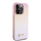 Husa pentru iPhone 15 Pro Max - Saffiano Iridescent Script (GUHCP15XPSAIRSP) - Pink Husa pentru iPhone 15 Pro Max - Saffiano Iridescent Script (GUHCP15XPSAIRSP) - Pink