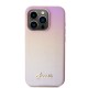 Husa pentru iPhone 15 Pro Max - Saffiano Iridescent Script (GUHCP15XPSAIRSP) - Pink Husa pentru iPhone 15 Pro Max - Saffiano Iridescent Script (GUHCP15XPSAIRSP) - Pink