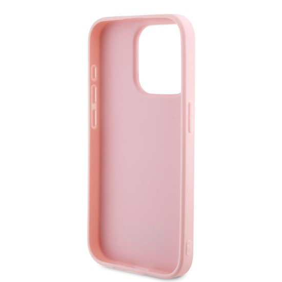 Husa pentru iPhone 15 Pro Max - Saffiano Iridescent Script (GUHCP15XPSAIRSP) - Pink Husa pentru iPhone 15 Pro Max - Saffiano Iridescent Script (GUHCP15XPSAIRSP) - Pink