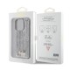 Husa pentru iPhone 15 Pro Max - Sequin Script Metal (GUHCP15XPSFDGSS) - Silver Husa pentru iPhone 15 Pro Max - Sequin Script Metal (GUHCP15XPSFDGSS) - Silver