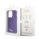 Husa pentru iPhone 15 Pro Max - Sequin Script Metal (GUHCP15XPSFDGSU) - Purple Husa pentru iPhone 15 Pro Max - Sequin Script Metal (GUHCP15XPSFDGSU) - Purple
