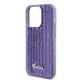 Husa pentru iPhone 15 Pro Max - Sequin Script Metal (GUHCP15XPSFDGSU) - Purple Husa pentru iPhone 15 Pro Max - Sequin Script Metal (GUHCP15XPSFDGSU) - Purple