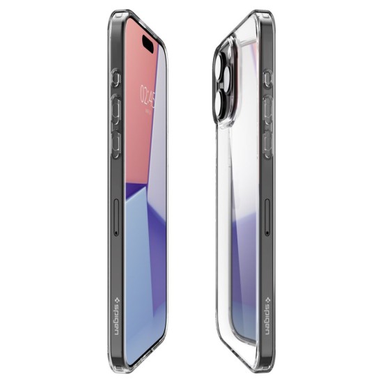 Husa pentru iPhone 15 Pro Max - Spigen Air Skin Hybrid - Crystal Clear