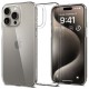 Husa pentru iPhone 15 Pro Max - Spigen Air Skin Hybrid - Crystal Clear