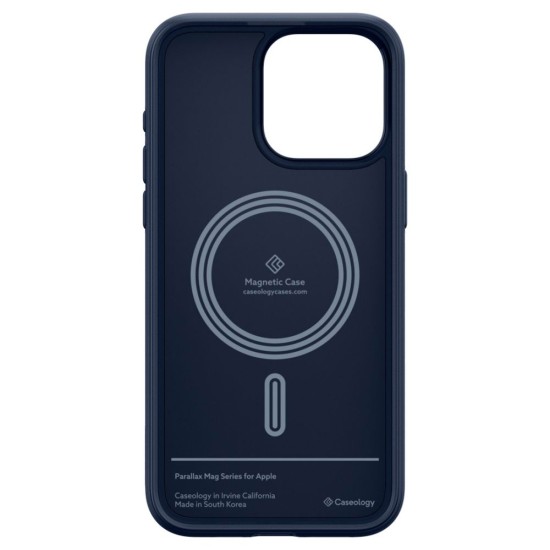 Husa pentru iPhone 15 Pro Max - Spigen Caseology Parallax MagSafe - Midnight Blue