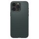 Husa pentru iPhone 15 Pro Max - Spigen Liquid Air - Abyss Green