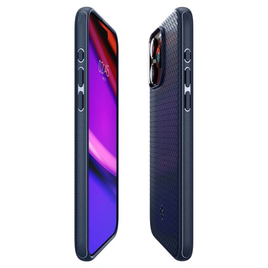 Husa pentru iPhone 15 Pro Max - Spigen Mag Armor - Navy Blue