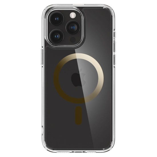 Husa pentru iPhone 15 Pro Max - Spigen Ultra Hybrid MagSafe - Gold Husa pentru iPhone 15 Pro Max - Spigen Ultra Hybrid MagSafe - Gold