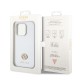 Husa pentru iPhone 15 Pro Max - Strass Metal Logo (GUHCP15XPS4DGPS) - Silver
