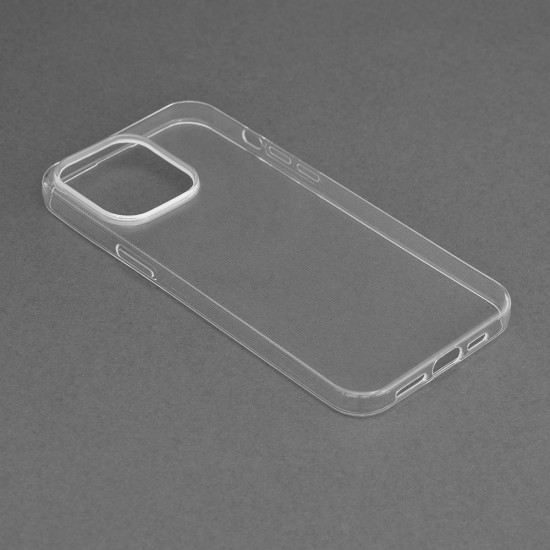 Husa pentru iPhone 15 Pro Max - Techsuit Clear Silicone - Transparent