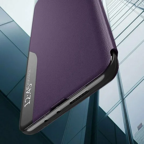 Husa pentru iPhone 15 Pro Max - Techsuit eFold Series - Purple Husa pentru iPhone 15 Pro Max - Techsuit eFold Series - Purple