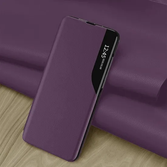 Husa pentru iPhone 15 Pro Max - Techsuit eFold Series - Purple Husa pentru iPhone 15 Pro Max - Techsuit eFold Series - Purple