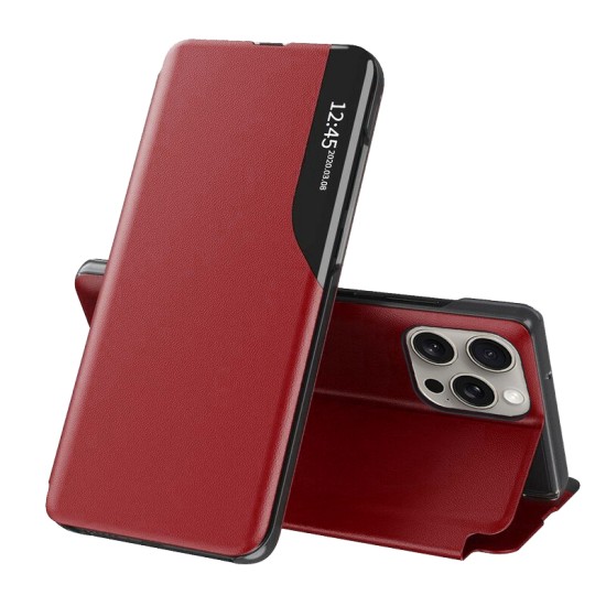 Husa pentru iPhone 15 Pro Max - Techsuit eFold Series - Red Husa pentru iPhone 15 Pro Max - Techsuit eFold Series - Red